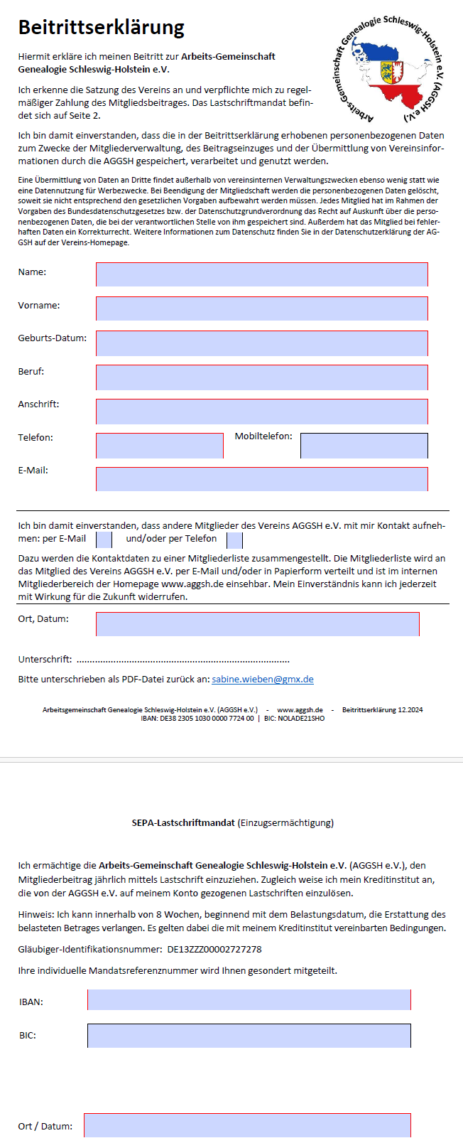 aggsh beitrittserklaerung screenshot